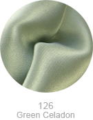 silk fabric green celadon color