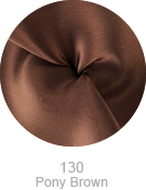 silk fabric pony brown color