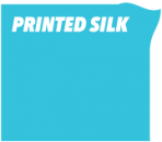 printed silk fabric icon
