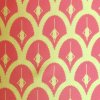Printed Silk Charmeuse Fabric, Geometric Print, 19mm, 54", Design #13561