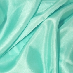 Silk Habotai Fabric, Aqua, Teal - SilkFabric.net