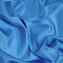 Silk Habotai Fabric, Blue, Navy - SilkFabric.net