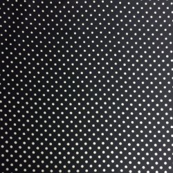 Printed Silk Charmeuse, Polka Dot Print, 19mm, 54", Design #13535