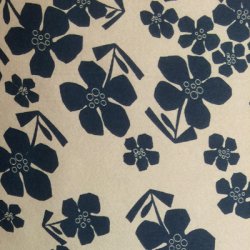 Printed Silk Charmeuse Fabric, Floral Print, 19mm, 54", Design #13550