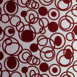 Printed Silk Charmeuse Fabric, Dot Print, 19mm, 54", Design #13551