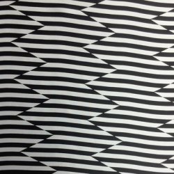 Printed Silk Charmeuse Fabric, Geometric Print, 19mm, 54", Design #13580