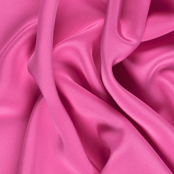 Silk 4 Ply Crepe Fabric, Pink - SilkFabric.net