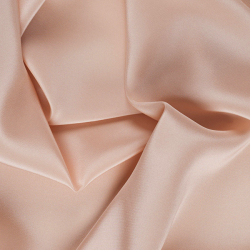 Silk Crepe de Chine (CDC) Fabric, Nude, Skin, Beige - SilkFabric.net