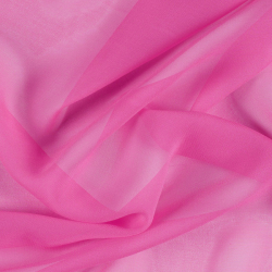 Silk Chiffon Fabric, Pink - SilkFabric.net