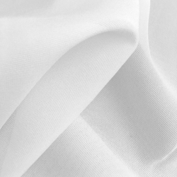 Silk Faile Georgette Fabric, Cream - SilkFabric.net