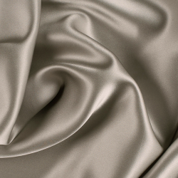 Silk Heavy Charmeuse Fabric, Gray, Silver, Charcoal - SilkFabric.net