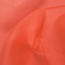 Silk Organza Fabric, Coral, Peach, Orange - SilkFabric.net