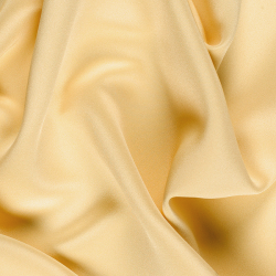 Silk Satin Back Crepe Fabric, Yellow, Gold - SilkFabric.net