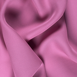 Silk Satin Georgette Fabric, Pink - SilkFabric.net