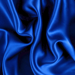 Silk Span Charmeuse Fabric, Blue, Navy - SilkFabric.net