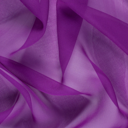 Silk Stretch Chiffon Fabric, Lavender, Purple, Mauve - SilkFabric.net