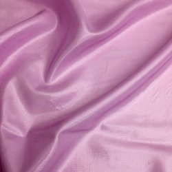 Silk Transparent Metallic Mini Pique Fabric, 19mm, 44", Light Purple Color By The Yard