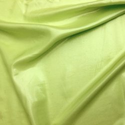 Silk Transparent Metallic Mini Pique Fabric, 19mm, 44", Green Color By The Yard