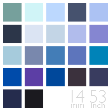 Silk Satin Face Organza Fabric Blue, Navy Color Group