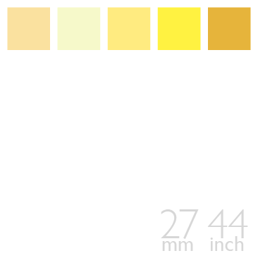 Silk 2 Ply Crepe Fabric, Yellow, Gold Color Group