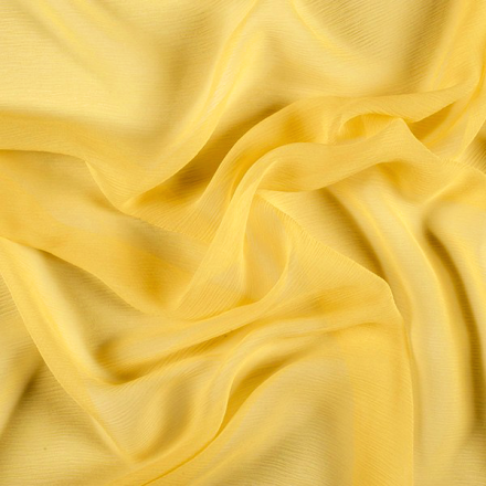 yellow chiffon fabric