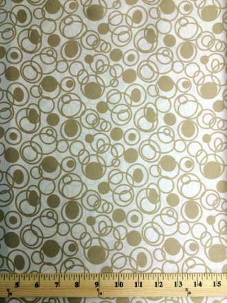 Printed Silk Charmeuse Fabric, Dot Print, 19mm, 54", Design #13553