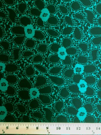 Printed Silk Charmeuse Fabric, Floral Print, 19mm, 54", Design #13557