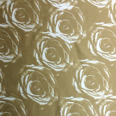 Printed Silk Stretch Charmeuse Fabric, Floral Print, 19mm, 52", Design #13527