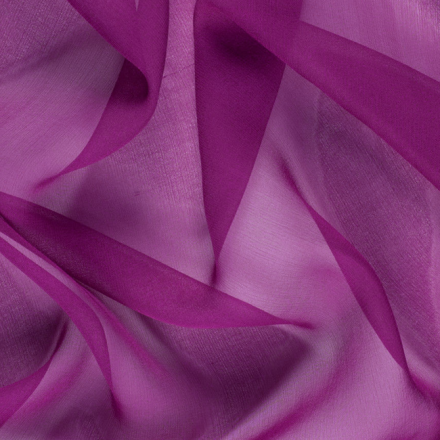 > Silk Heavy Chiffon > Silk heavy chiffon fabric, 10mm, 54,  lavender / purple / mauve color group