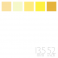 Silk Double Stripe Habotai Fabric, Yellow, Gold Color Group