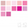 Silk Span Georgette, Pink Color Group