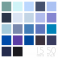 Silk Crinkle Charmeuse Fabric, Blue, Navy Color Group