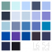 Silk Crepe de Chine (CDC) Fabric, Blue, Navy Color Group