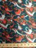 Printed Silk Charmeuse Fabric, Floral Print, 19mm, 54", Design #13572