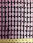 Printed Silk Charmeuse Fabric, Geometric Print, 19mm, 54", Design #13566
