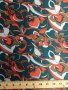 Printed Silk Charmeuse Fabric, Floral Print, 19mm, 54", Design #13572