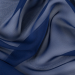 Silk Heavy Chiffon Fabric, Blue, Navy - SilkFabric.net