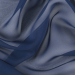 Silk Chiffon Fabric, Blue, Navy - SilkFabric.net
