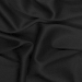 Silk Heavy Georgette Fabric Black - SilkFabric.net