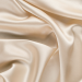 Silk Stretch Heavy Charmeuse Fabric, Cream, Ivory, Ecru - SilkFabric.net